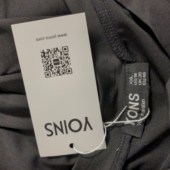 Cold Shoulder Long Sleeve - Cutout Tunic Fashion Blouse - Picture 8 of 8